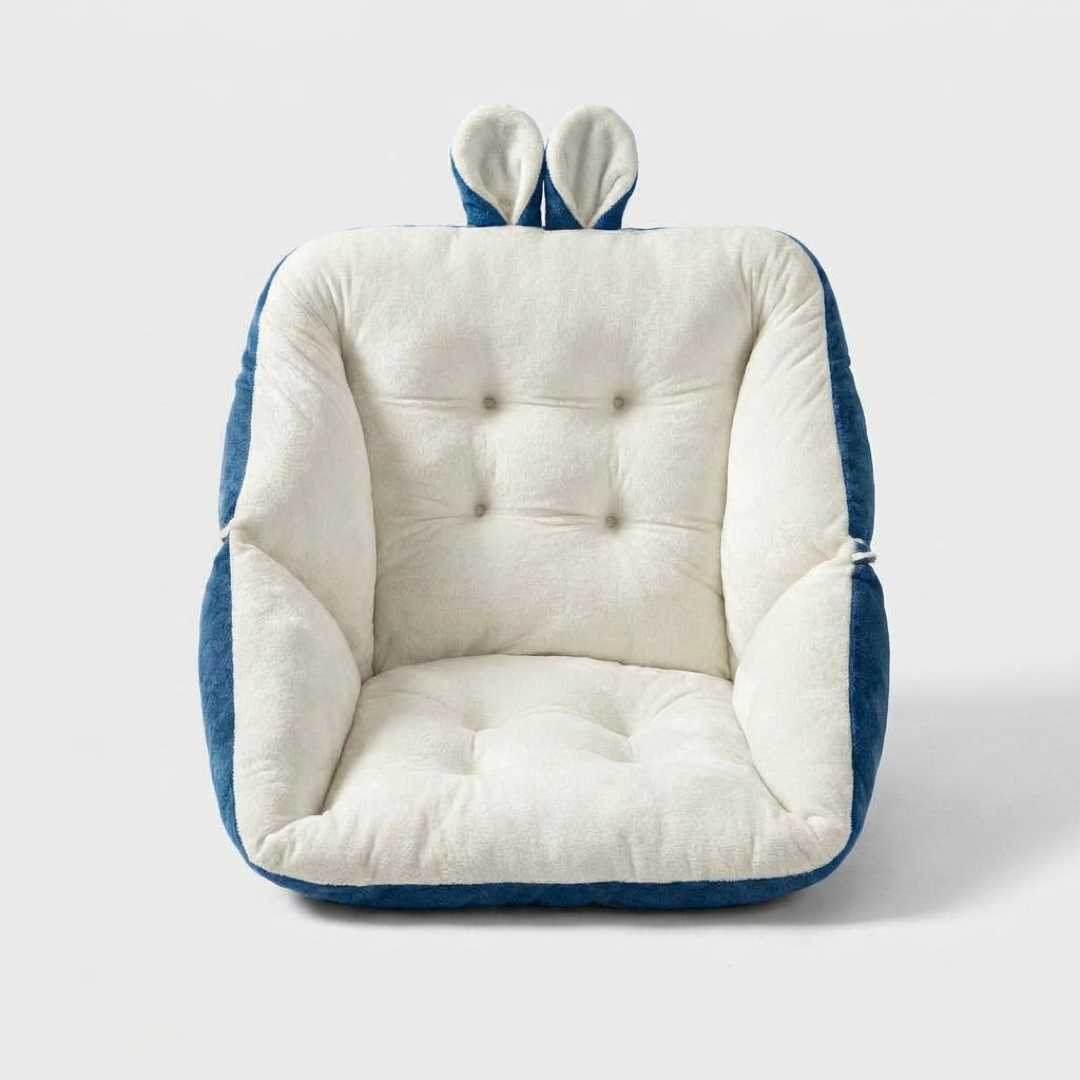 Contoured Memory Foam Seat Cushion for Long Sitting
