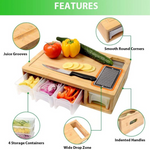 Bamboo Cutting Board For Cleaner Prep