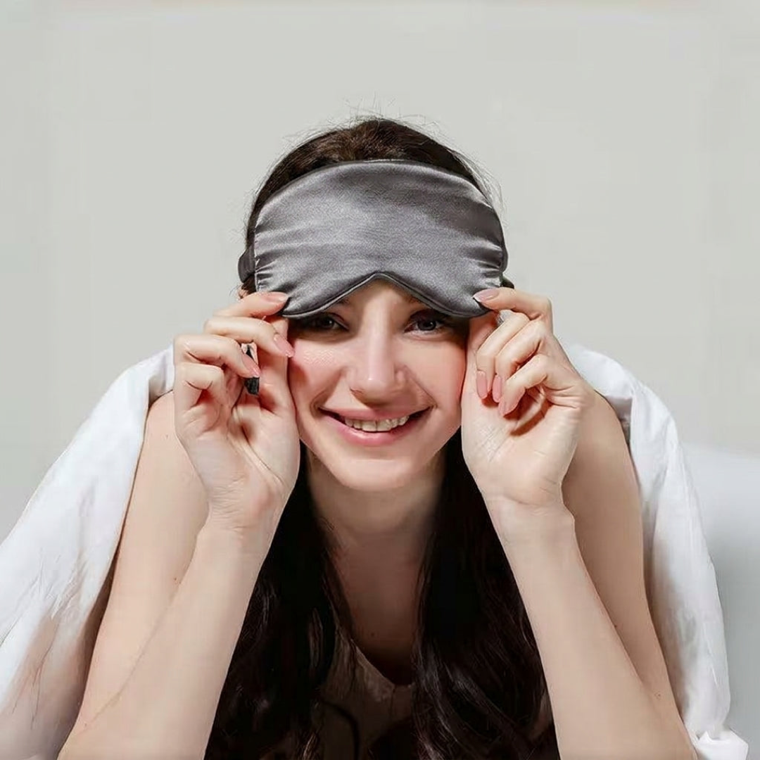 Silk Sleep Mask for Total Light Blockage