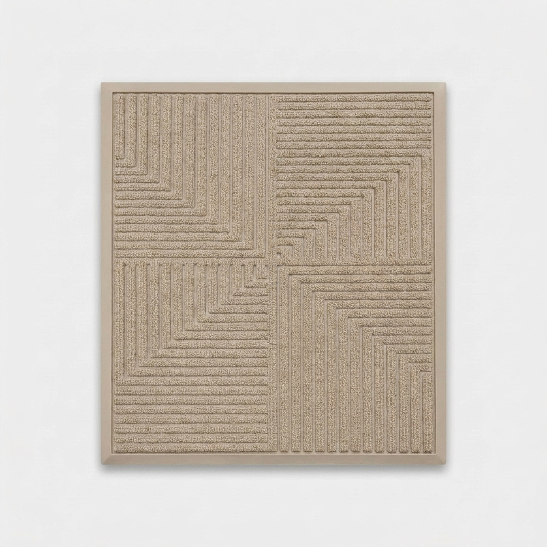 Striped Doormat That Traps Dirt Securely