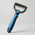 Dual-Sided Pet Rake for Less Shedding