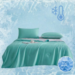Dual-Sided Cooling Quilt for Restful Sleep