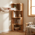 Pine Corner Cupboard – Organize Unused Space