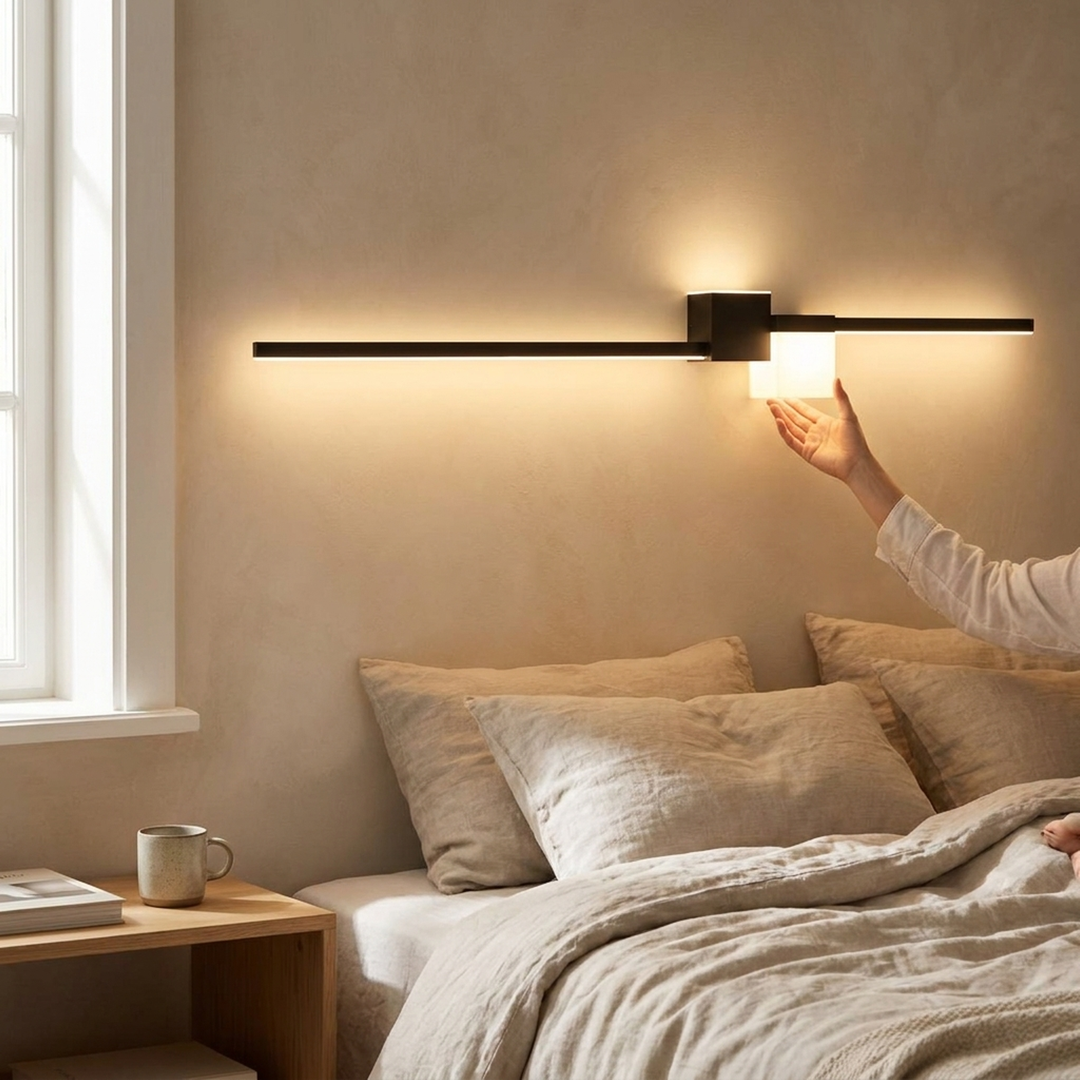 Linear LED Wall Light for Soft, Glare-Free Glow