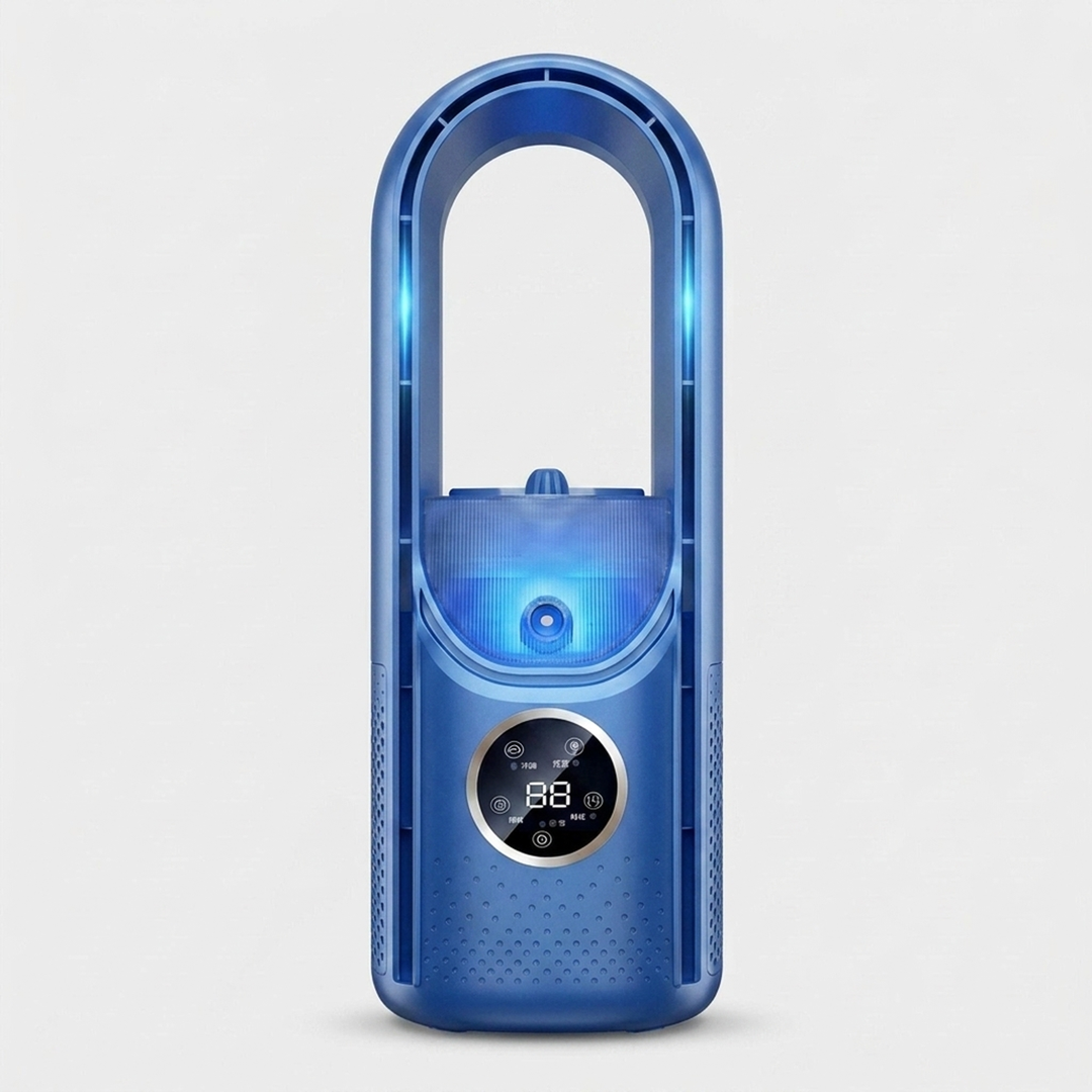 Bladeless Humidifying Fan for Safer Comfort