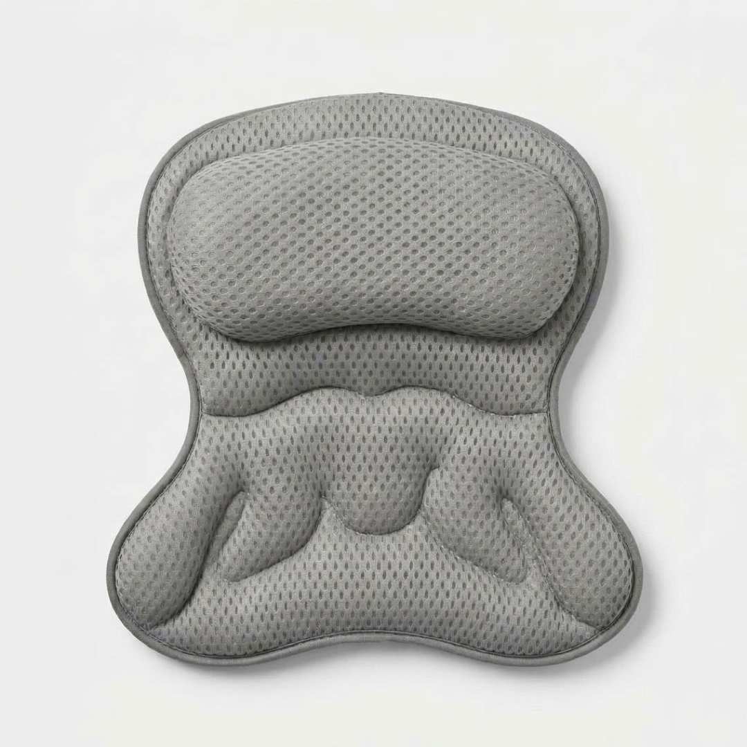 Ergonomic Bath Pillow for Neck Relief