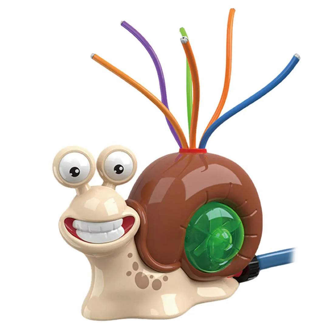 Spinning Snail Sprinkler for Backyard Fun