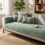 Stay-Put Sofa Cover for a Neater Living Room