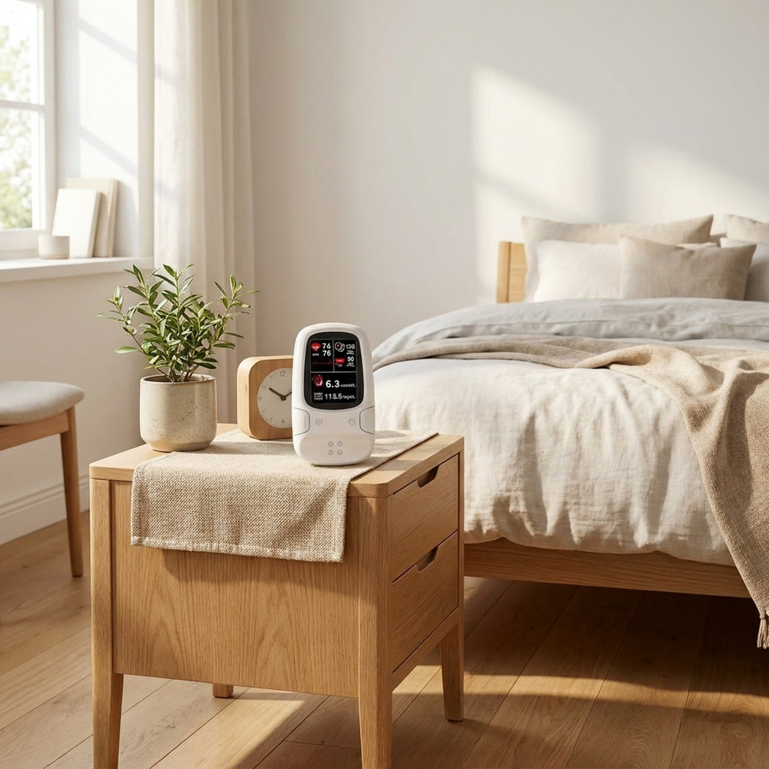 Wellness Monitor for Needle-Free Daily Checks