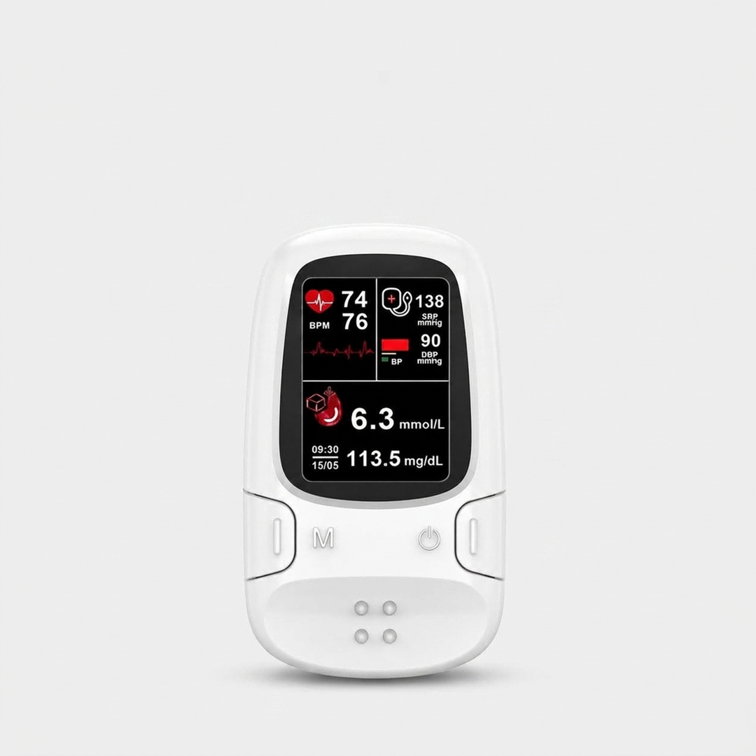 Wellness Monitor for Needle-Free Daily Checks