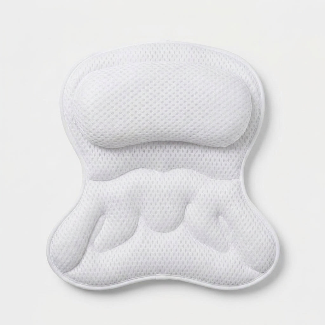 Ergonomic Bath Pillow for Neck Relief