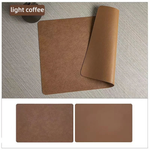 Faux Leather Placemats for Heat and Spill Protection
