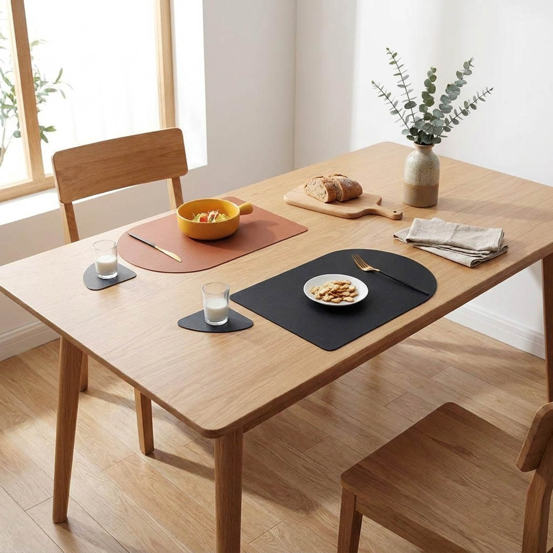 Flip-Color Table Mats for Effortless Styling