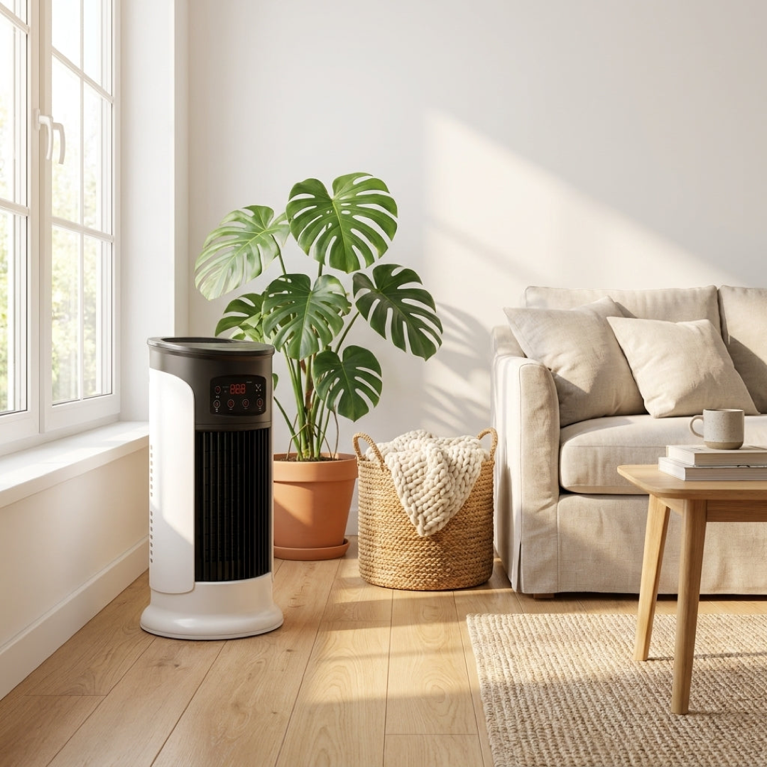 Rolling Room Air Conditioner for Quiet Cooling