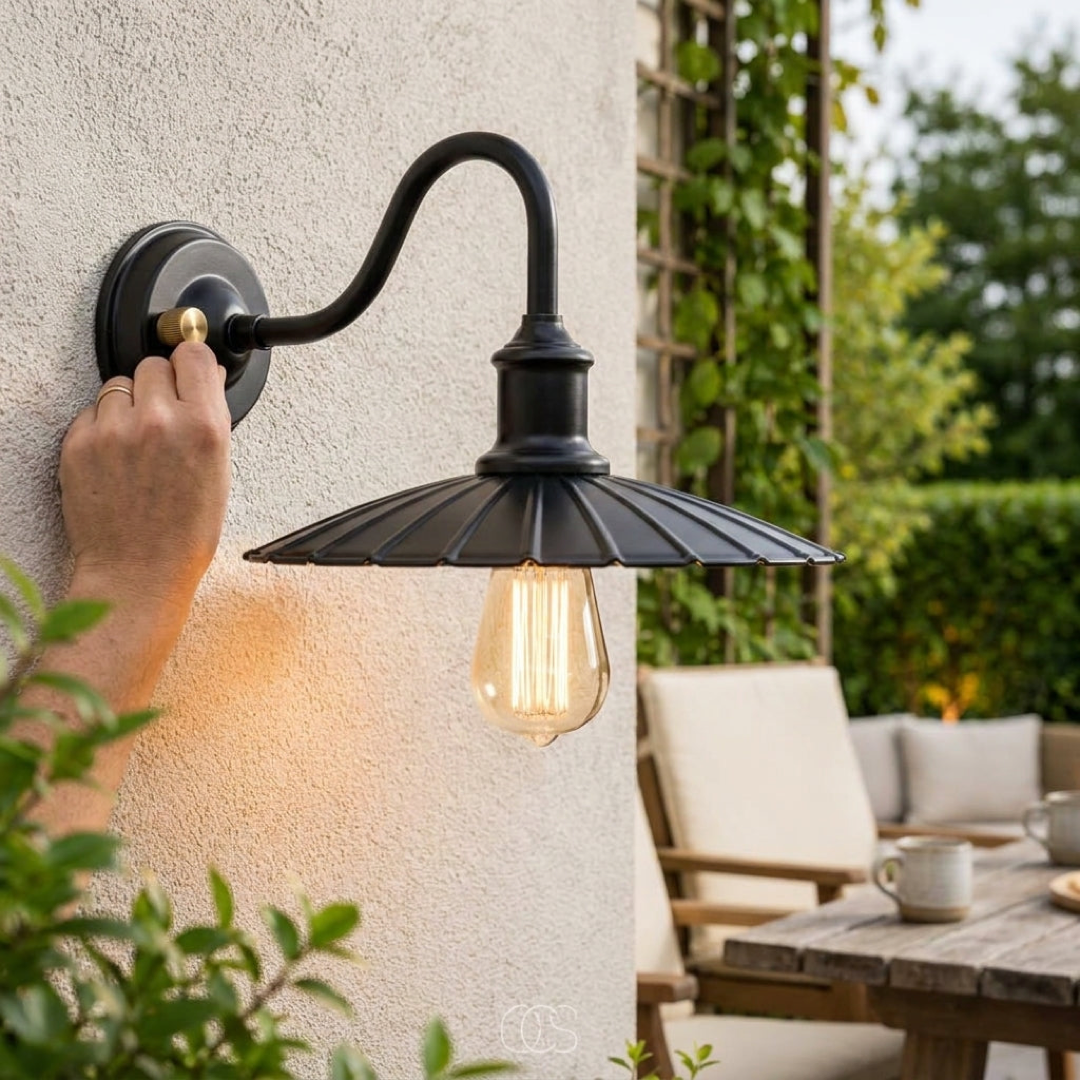 Vintage Outdoor Wall Lantern for Safer Entryways