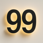 Personalized LED Address Numbers for Easy Visibility