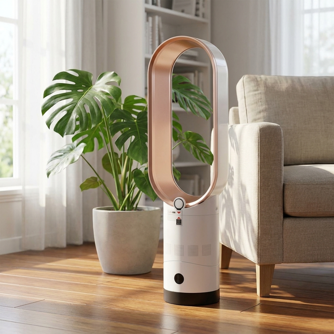 Bladeless Tower Fan for Cleaner, Cooler Air