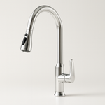 Statement Kitchen Faucet – Flexible Pull-Out Reach