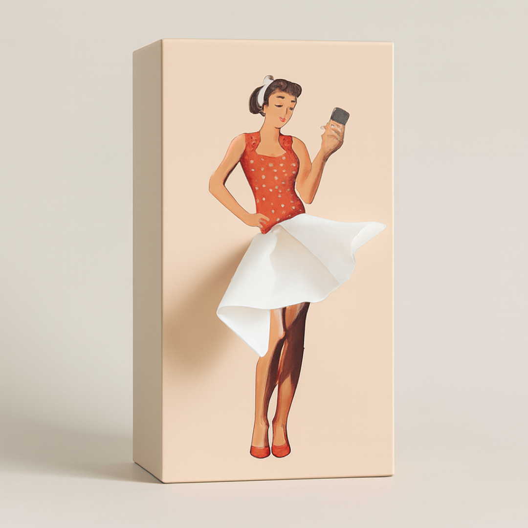 Breezy Dress Tissue Holder – Stable One-Hand Pulls