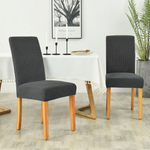 Stretch Velvet Chair Covers for a Tailored Fit