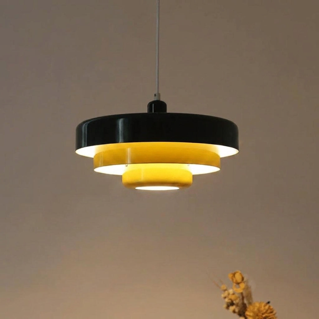 Three-Tier Pendant Light for a Cozy Glow