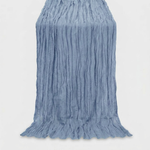 Lilac Gauze Table Runner for Effortless Elegance