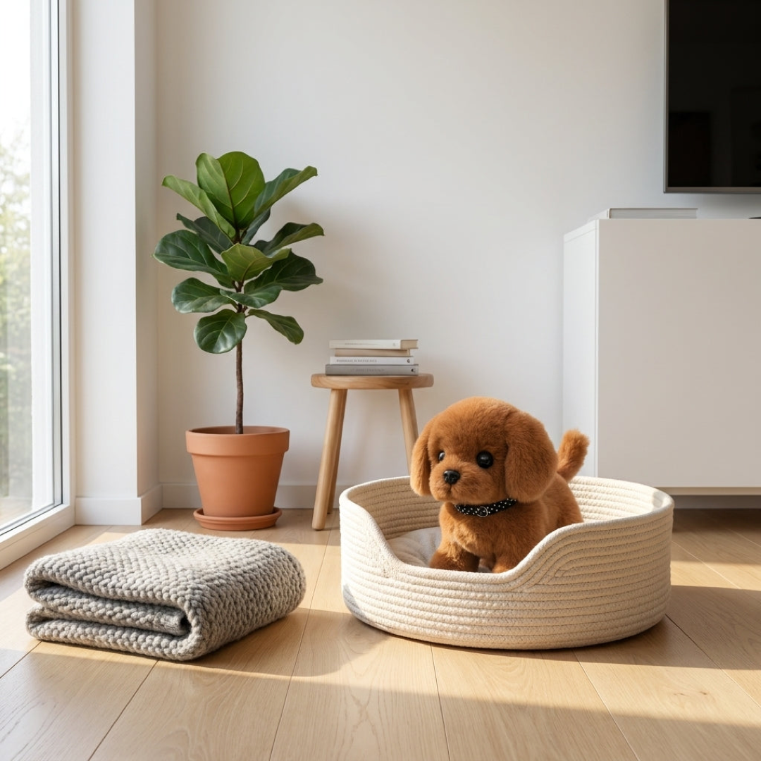 Walking Plush Puppy Toy for Engaging Play