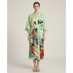 Vintage Print Kimono Cardigan for Effortless Layering