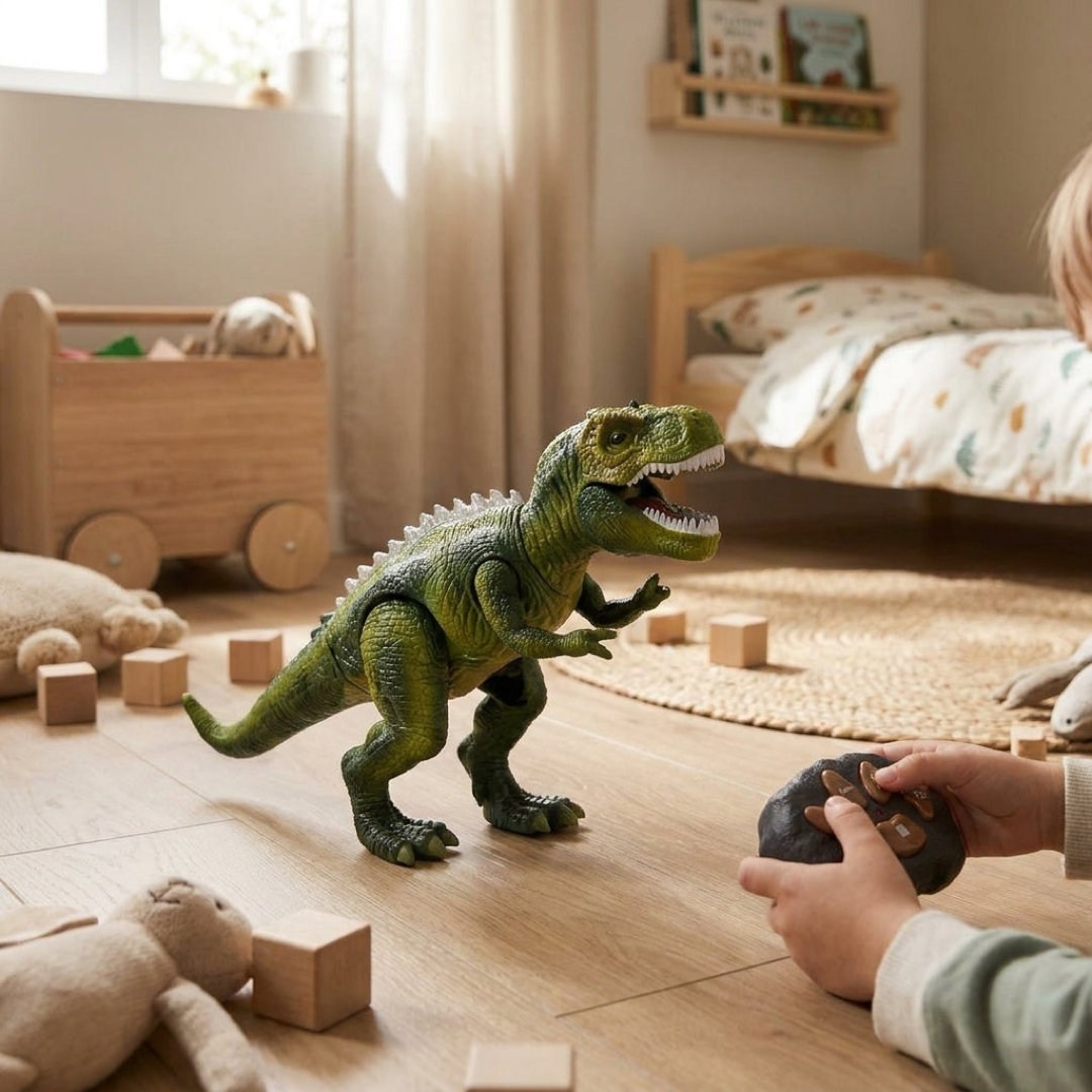 Interactive Dinosaur for Roaring Screen-Free Play