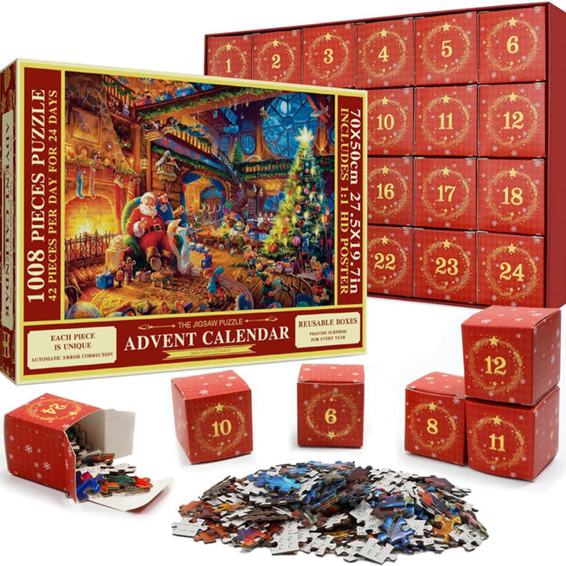 Christmas Puzzle Advent Calendar For Family Fun