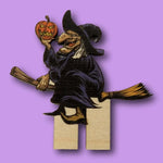Wooden Halloween Countdown Calendar for Festive Fun