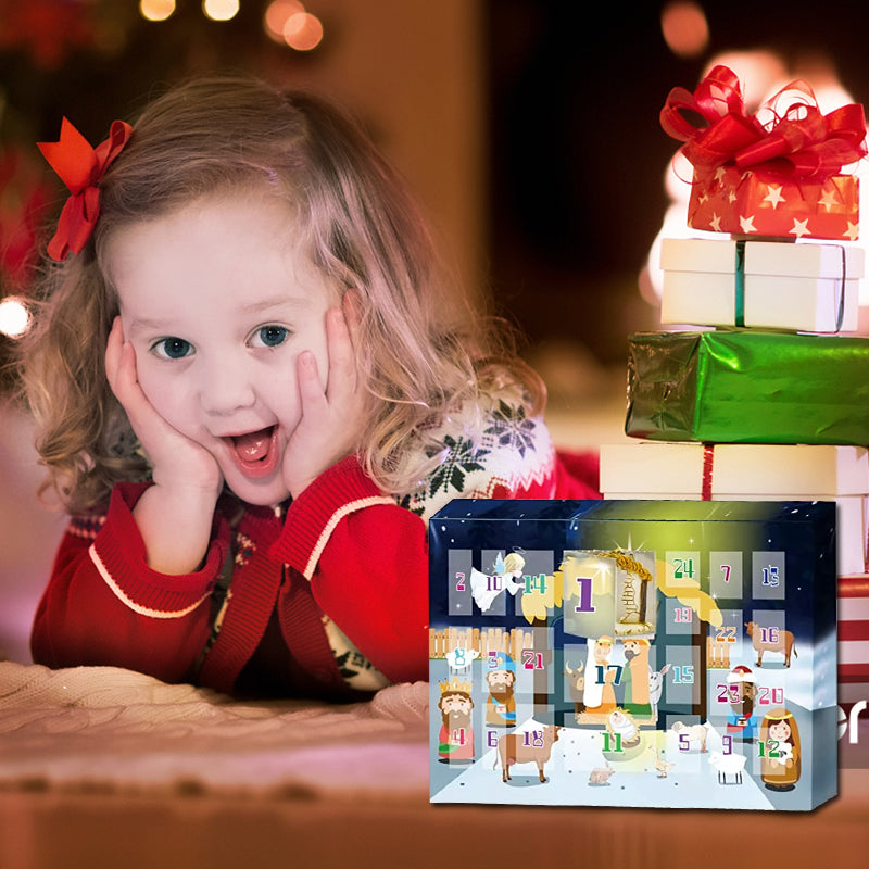 Nativity Advent Calendar For Family Countdown