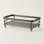 Collapsible Steel Dish Rack Clears Counter Space