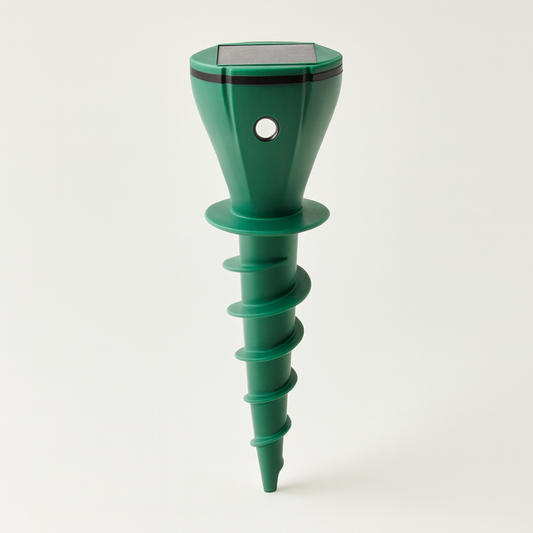 Solar Mole Repellent for Quiet Lawn Protection