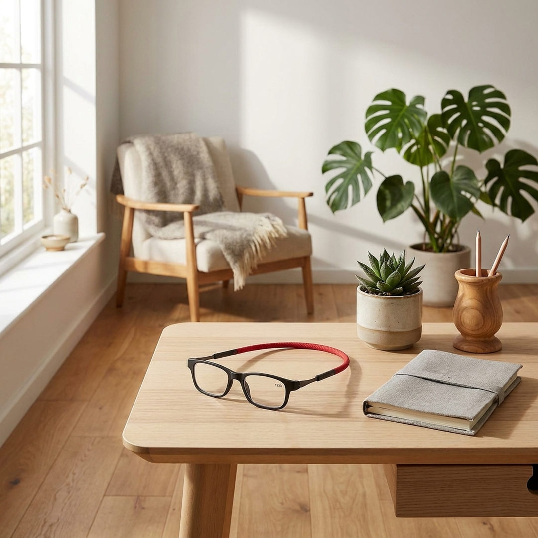 Neck-Hanging Readers for Clarity Within Reach