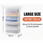 Roll-Up Storage Bag for More Closet Space