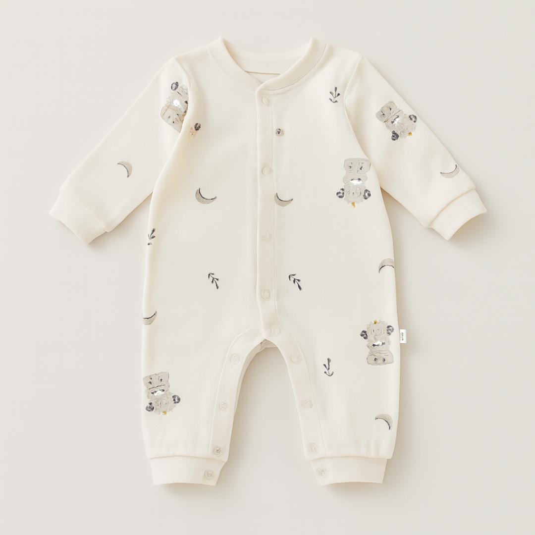 Organic Cotton Baby Romper for Sensitive Skin