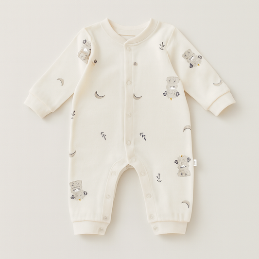 Organic Cotton Baby Romper for Sensitive Skin