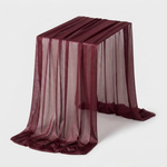 Sheer Table Runner for Effortless Event Styling