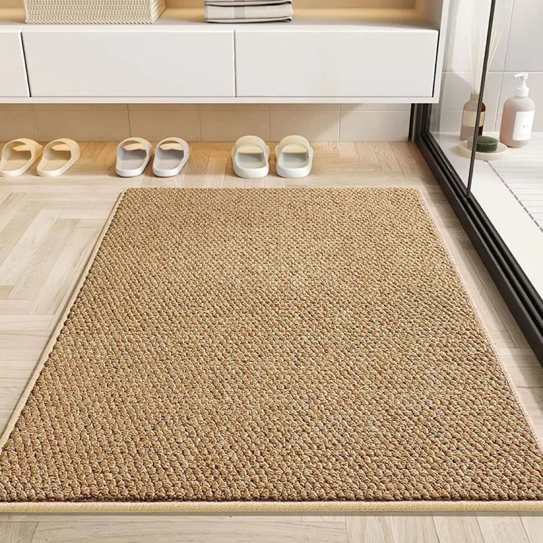 Geometric Entry Mat for Dry, Tidy Floors