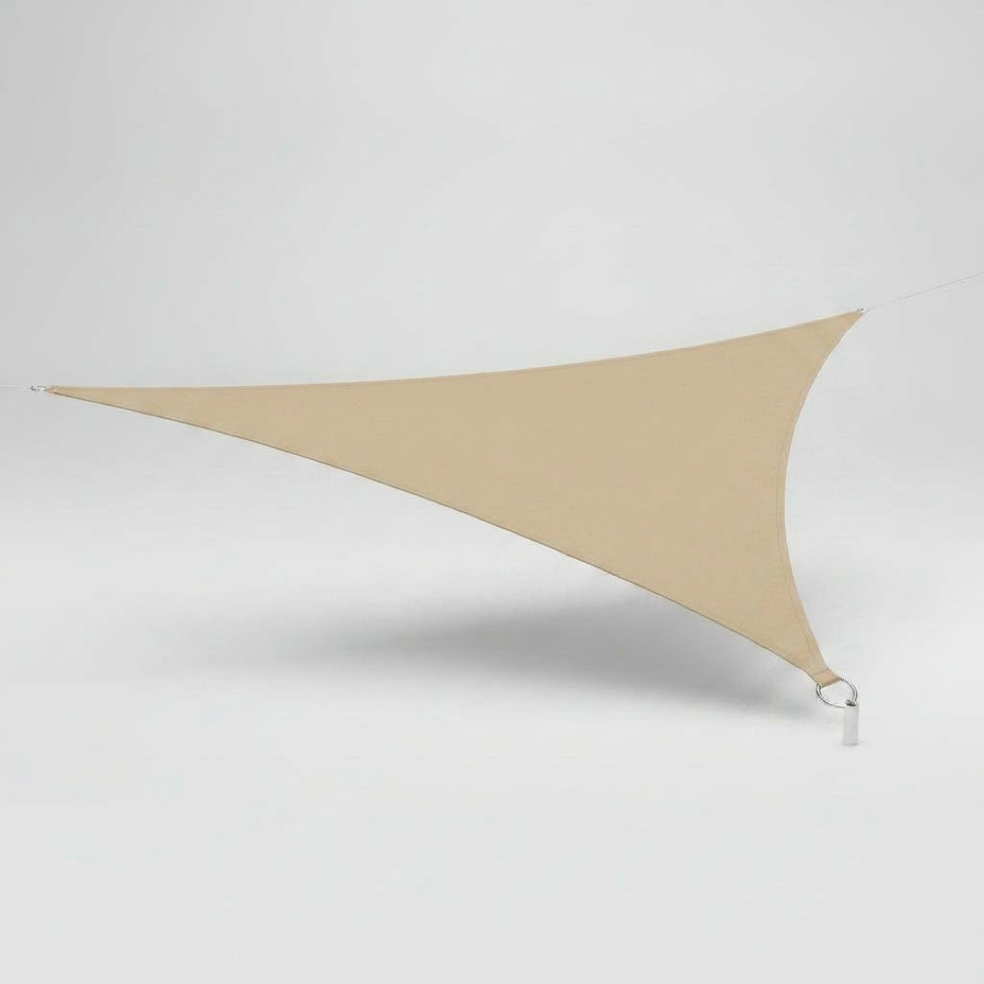 Triangle Sun Sail for Cool, Dry Outdoor Spaces