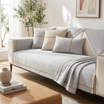 Stay-Put Sofa Cover for a Neater Living Room