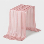 Sheer Table Runner for Effortless Event Styling