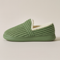 Fleece-Lined Slippers for Cozy, Secure Steps