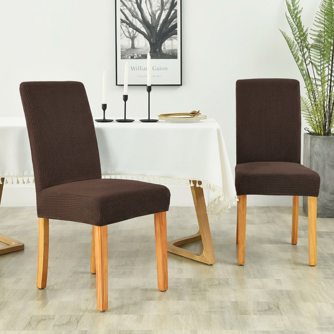 Stretch Velvet Chair Covers for a Tailored Fit