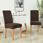 Stretch Velvet Chair Covers for a Tailored Fit