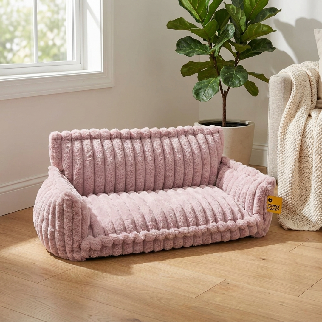 Plush Dog Sofa Bed for Restful Sleep