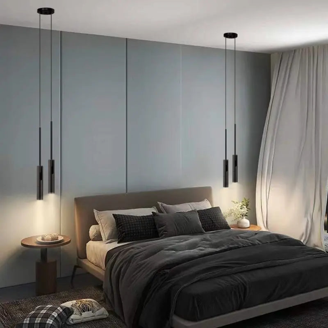 Minimalist Bedside Pendant Light for a Calming Glow
