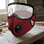 Adjustable Carbon Filter Mask for Dusty Tasks