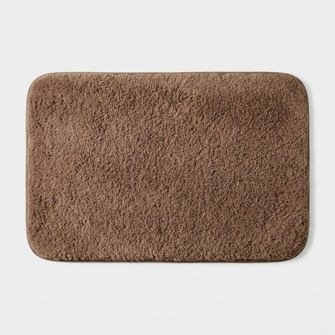 Plush Bath Mat for Softer Steps